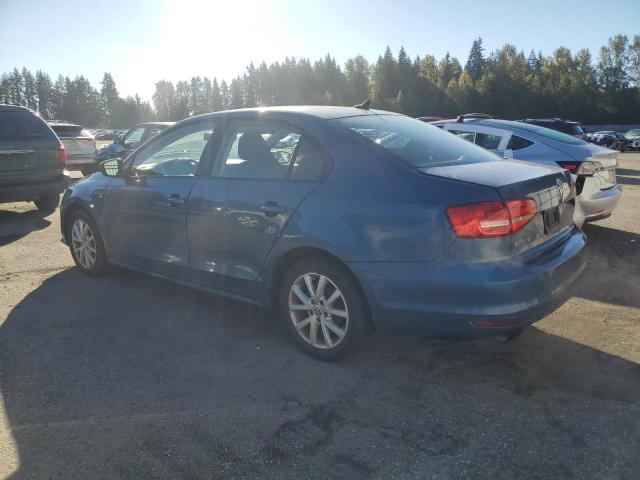 3VWD17AJ0FM414848 - 2015 VOLKSWAGEN JETTA SE BLUE photo 2