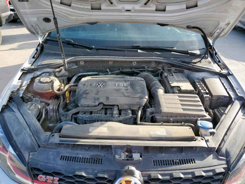 3VW6T7AU8MM005295 - 2021 VOLKSWAGEN GTI S GRAY photo 11