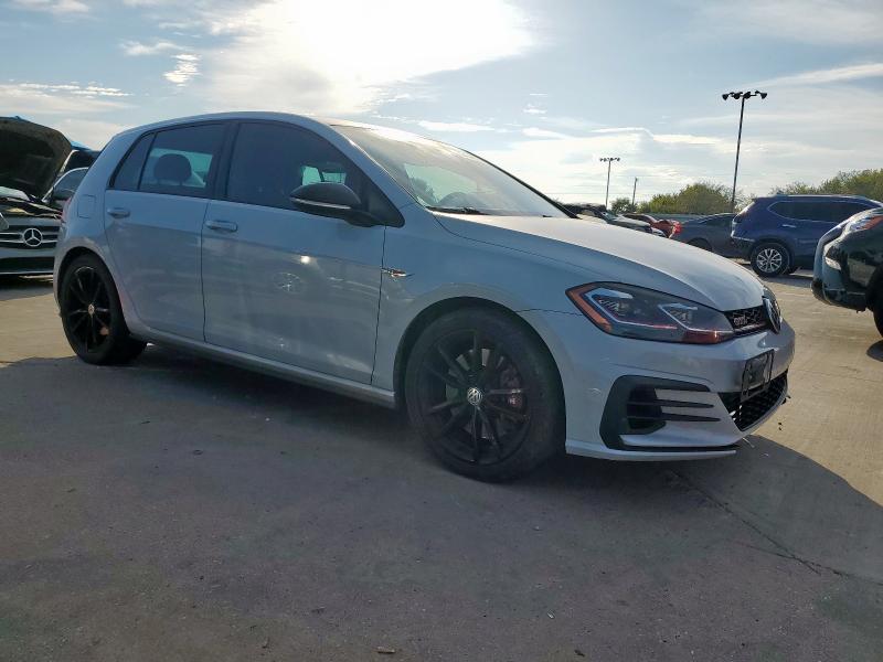 3VW6T7AU8MM005295 - 2021 VOLKSWAGEN GTI S GRAY photo 4