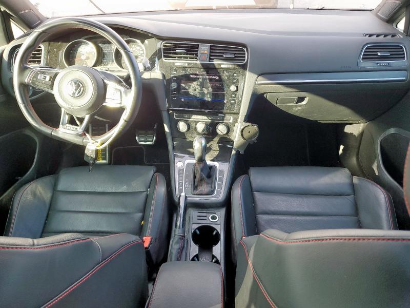 3VW6T7AU8MM005295 - 2021 VOLKSWAGEN GTI S GRAY photo 8