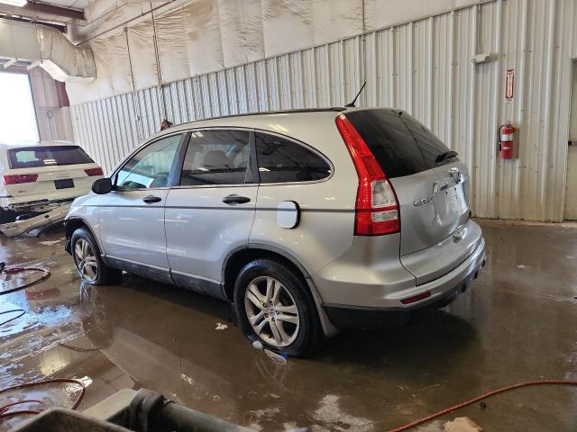 5J6RE3H53AL005231 - 2010 HONDA CR-V EX ვერცხლისფერი ფოტო 2
