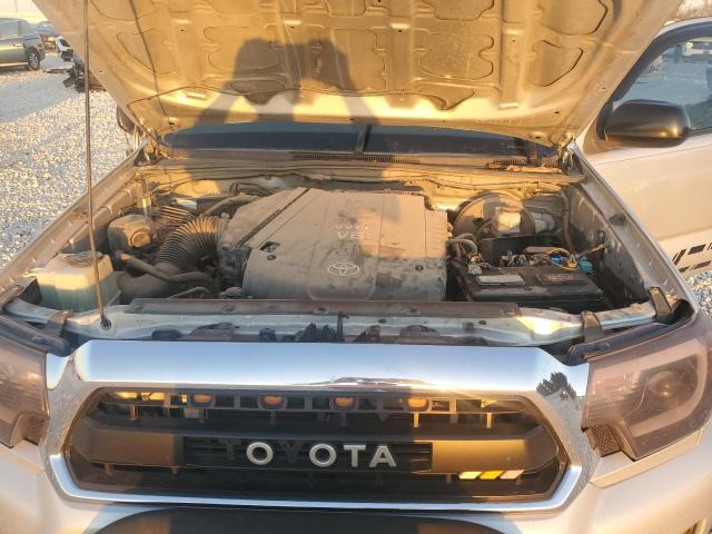 5TFJU4GN2CX019646 - 2012 TOYOTA TACOMA DOUBLE CAB PRERUNNER SILVER photo 11