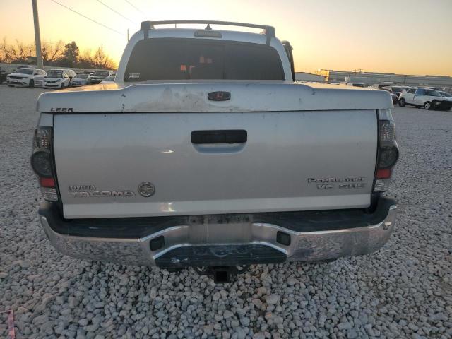 5TFJU4GN2CX019646 - 2012 TOYOTA TACOMA DOUBLE CAB PRERUNNER SILVER photo 6
