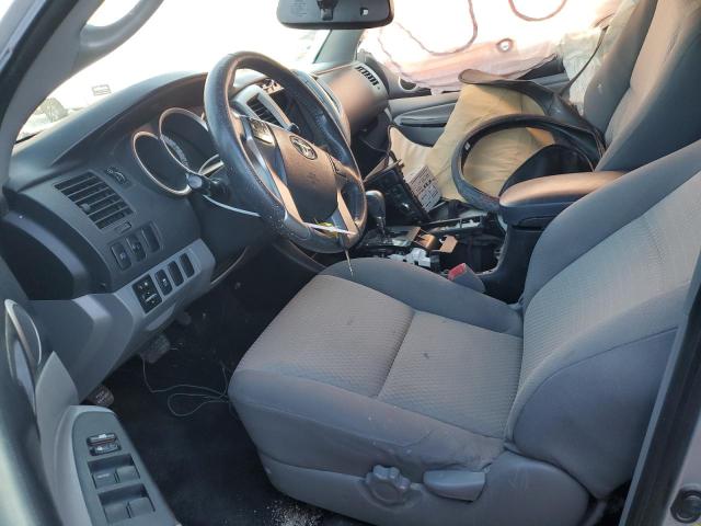5TFJU4GN2CX019646 - 2012 TOYOTA TACOMA DOUBLE CAB PRERUNNER SILVER photo 7