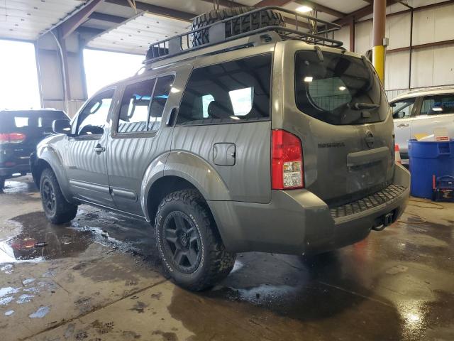 5N1AR18B58C635307 - 2008 NISSAN PATHFINDER S GRAY photo 2