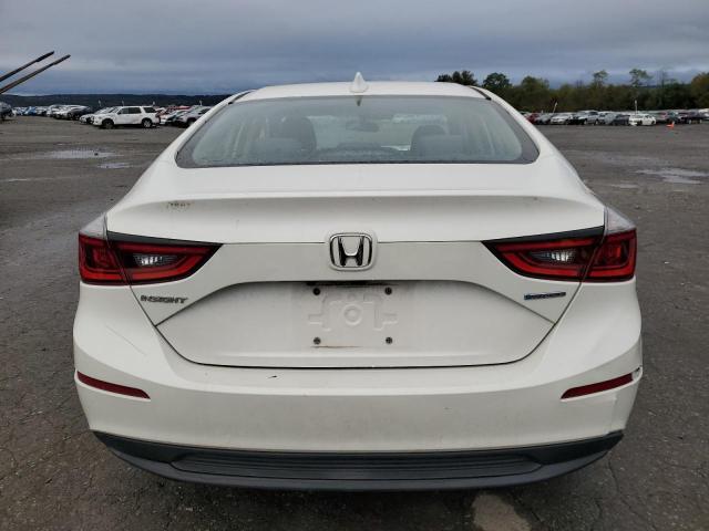 19XZE4F51KE029813 - 2019 HONDA INSIGHT EX WHITE photo 6