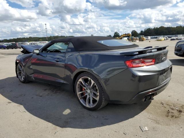 1G1FH3D78H0210328 - 2017 CHEVROLET CAMARO SS GRAY photo 2