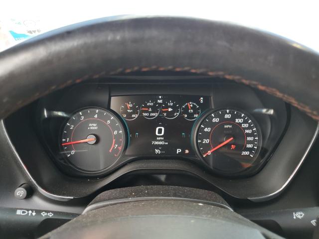 1G1FH3D78H0210328 - 2017 CHEVROLET CAMARO SS GRAY photo 9