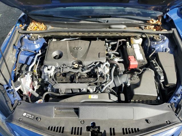 4T1T11AK5PU105227 - 2023 TOYOTA CAMRY SE NIGHT SHADE BLUE photo 11