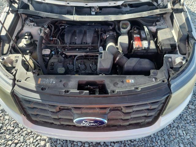 1FM5K8AR2HGA35830 - 2017 FORD EXPLORER POLICE INTERCEPTOR Blanc photo 12