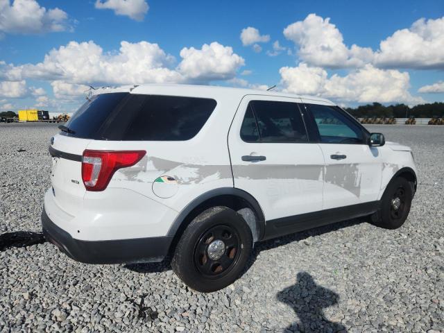 1FM5K8AR2HGA35830 - 2017 FORD EXPLORER POLICE INTERCEPTOR Blanc photo 3