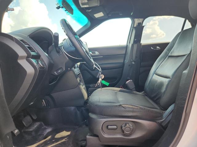 1FM5K8AR2HGA35830 - 2017 FORD EXPLORER POLICE INTERCEPTOR Blanc photo 7