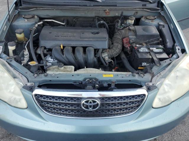 1NXBR32E85Z527627 - 2005 TOYOTA COROLLA CE GREEN photo 11