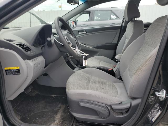 KMHCT4AE1HU355412 - 2017 HYUNDAI ACCENT SE BLACK photo 7
