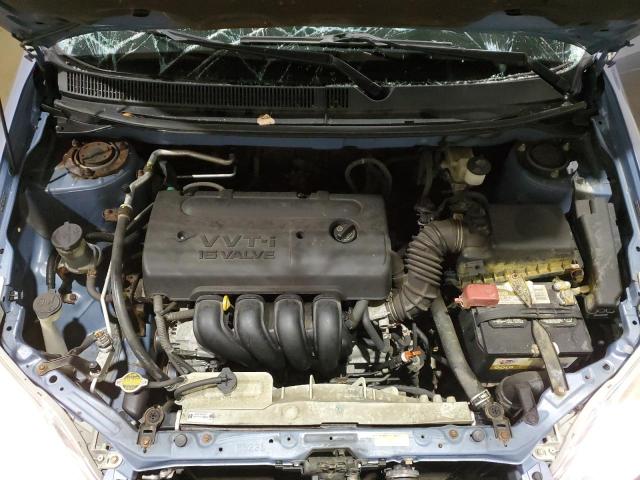 2T1KR32E68C697121 - 2008 TOYOTA MATRIX XR BLUE photo 11