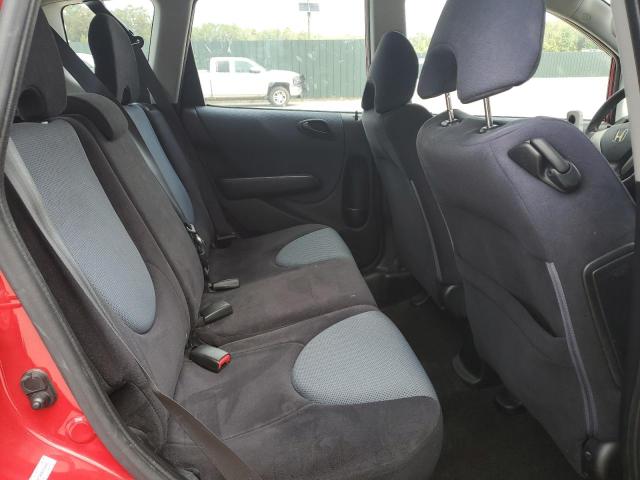 JHMGD38698S064940 - 2008 HONDA FIT SPORT RED photo 10