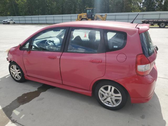 JHMGD38698S064940 - 2008 HONDA FIT SPORT RED photo 2