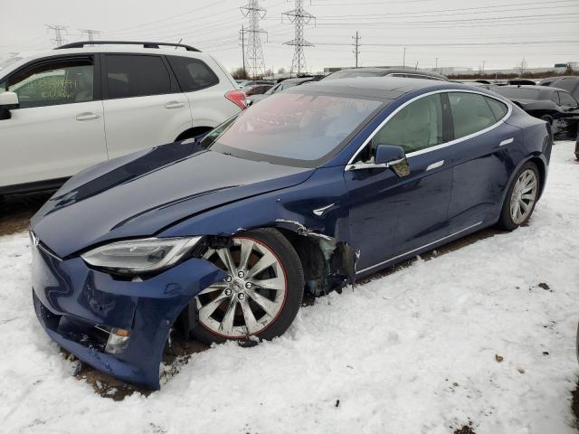 5YJSA1E29HF217288 - 2017 TESLA MODEL S BLUE photo 1