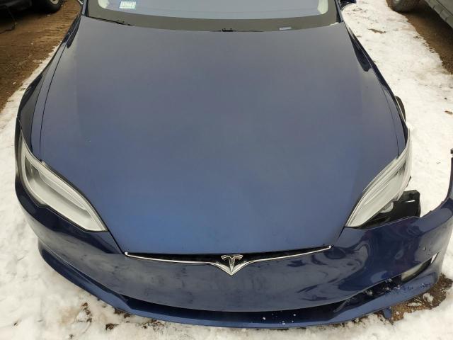 5YJSA1E29HF217288 - 2017 TESLA MODEL S BLUE photo 11