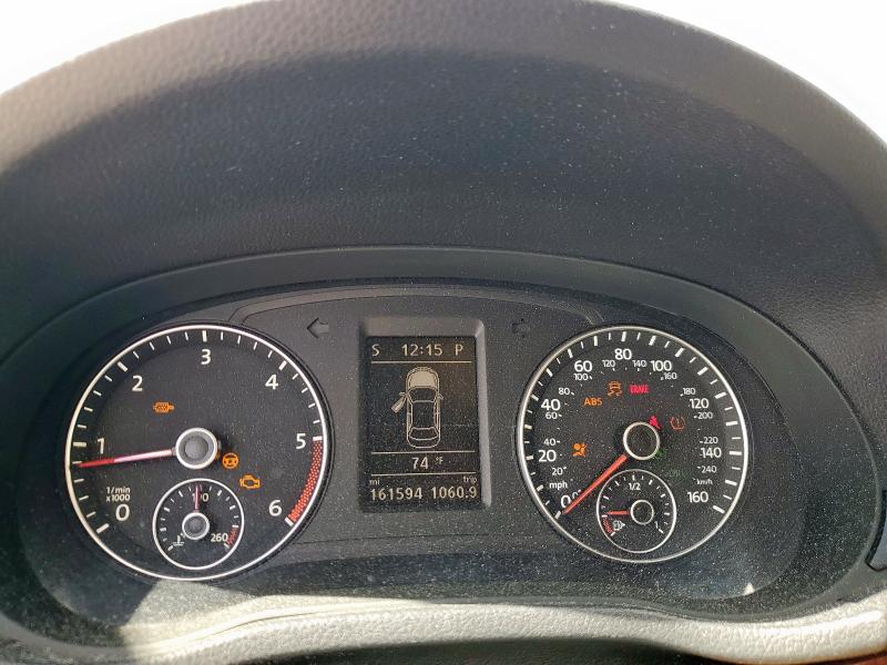 1VWCN7A35DC003624 - 2013 VOLKSWAGEN PASSAT SEL Silber Foto 9