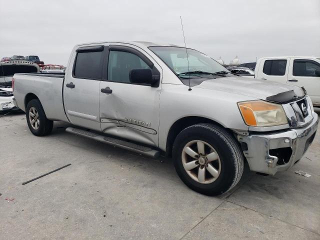 1N6BA07G98N314248 - 2008 NISSAN TITAN XE SILVER photo 4