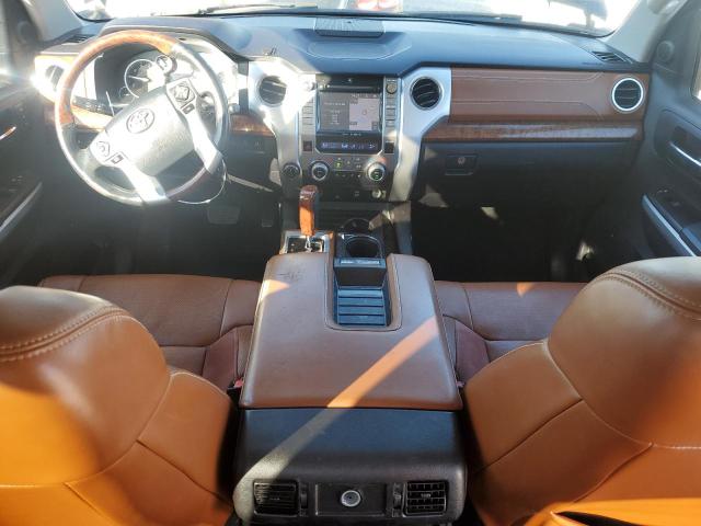 5TFAW5F1XEX395528 - 2014 TOYOTA TUNDRA CREWMAX PLATINUM შავი ფოტო 8