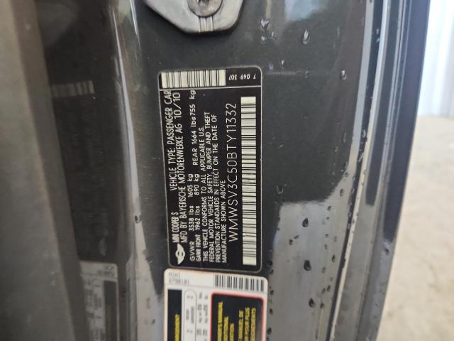 WMWSV3C50BTY11332 - 2011 MINI COOPER S ნაცრისფერი ფოტო 12