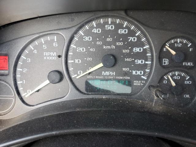 1GCEC14W4YZ145356 - 2000 CHEVROLET SILVERADO C1500 Ağ foto 9