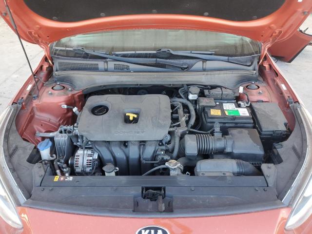3KPF54AD3KE068257 - 2019 KIA FORTE EX RED photo 11