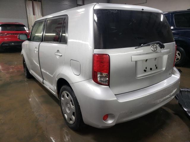 JTLZE4FE6CJ005287 - 2012 TOYOTA SCION XB 银色 照片 2