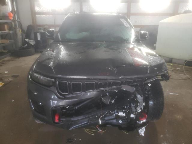 1C4RJHCG8N8572275 - 2022 JEEP GRAND CHER TRAILHAWK CHARCOAL photo 5