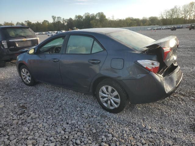 5YFBURHE3GP422815 - 2016 TOYOTA COROLLA L BLUE photo 2