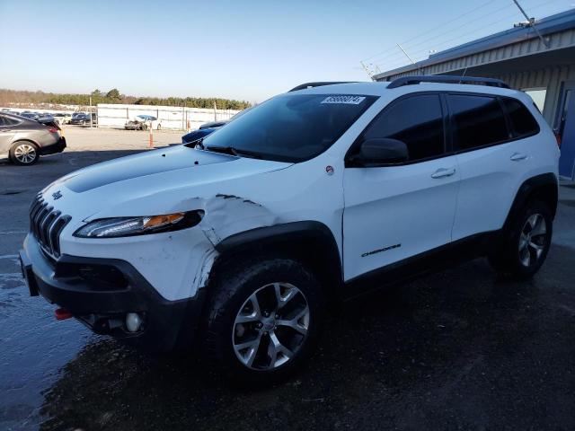 1C4PJMBS8EW160469 - 2014 JEEP CHEROKEE TRAILHAWK WHITE photo 1