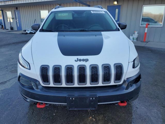 1C4PJMBS8EW160469 - 2014 JEEP CHEROKEE TRAILHAWK WHITE photo 5
