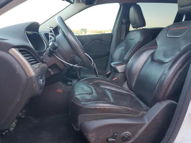 1C4PJMBS8EW160469 - 2014 JEEP CHEROKEE TRAILHAWK WHITE photo 7