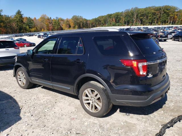 1FM5K8D85KGA20622 - 2019 FORD EXPLORER XLT Noir photo 2