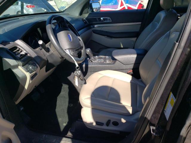 1FM5K8D85KGA20622 - 2019 FORD EXPLORER XLT Noir photo 7