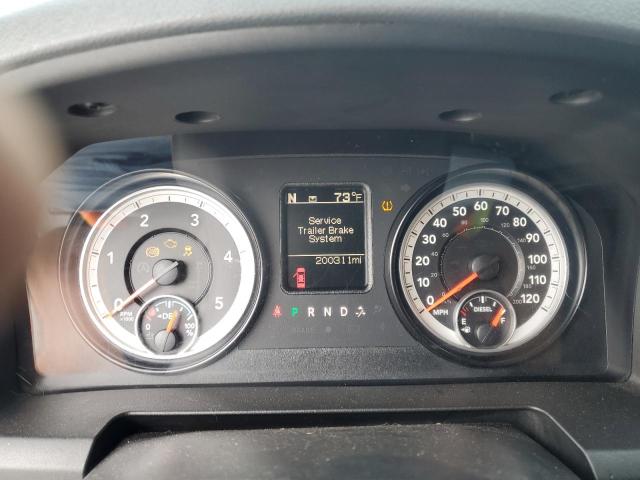 1C6RR6GM0FS650623 - 2015 RAM 1500 SLT WHITE photo 9