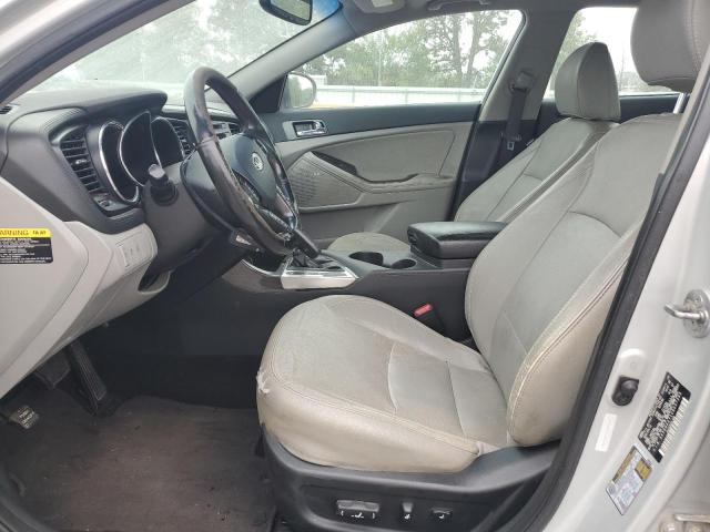 5XXGN4A71CG057393 - 2012 KIA OPTIMA EX GRAY photo 7