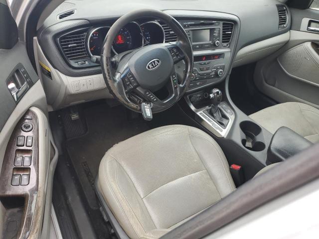 5XXGN4A71CG057393 - 2012 KIA OPTIMA EX GRAY photo 8