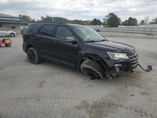 1FM5K8D81JGC60569 - 2018 FORD EXPLORER XLT Negro foto 4