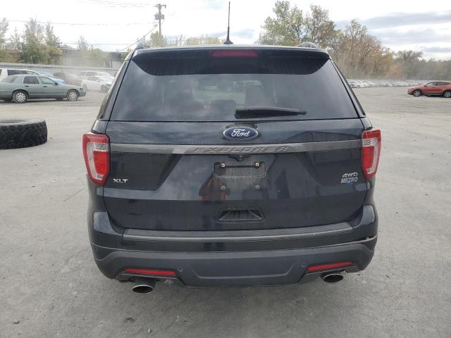 1FM5K8D81JGC60569 - 2018 FORD EXPLORER XLT Negro foto 6
