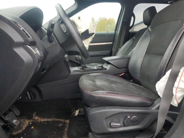 1FM5K8D81JGC60569 - 2018 FORD EXPLORER XLT Negro foto 7