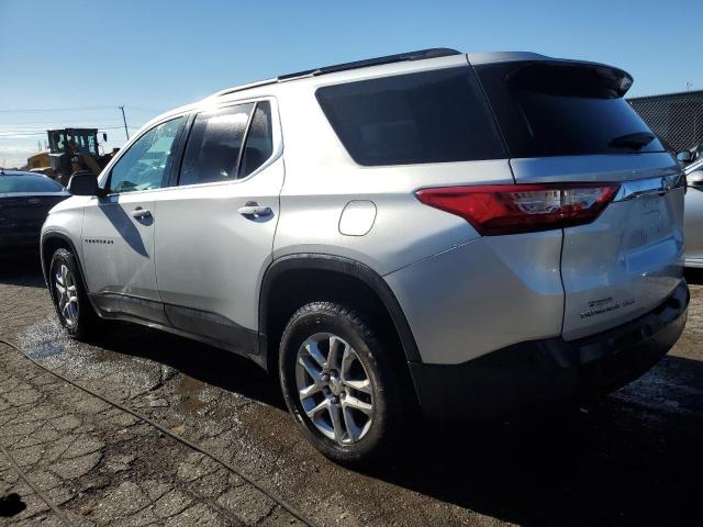 1GNEVGKW2KJ170950 - 2019 CHEVROLET TRAVERSE LT 银色 照片 2