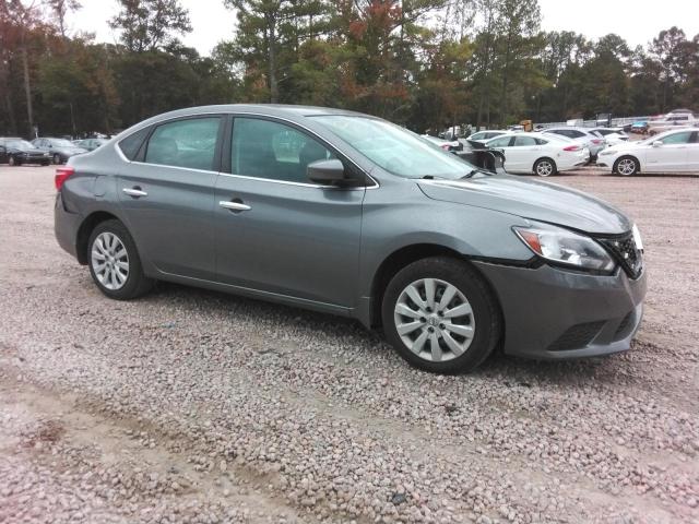 3N1AB7AP6KY267240 - 2019 NISSAN SENTRA S 银色 照片 4