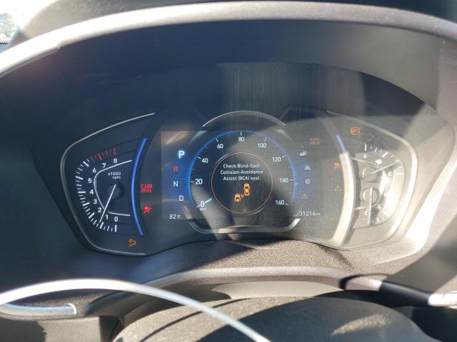 5NMS3CAA5LH144222 - 2020 HYUNDAI SANTA FE SEL GRAY photo 9