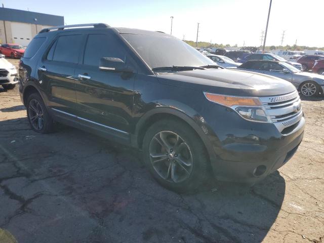 1FM5K7D83FGA07755 - 2015 FORD EXPLORER XLT BLACK photo 4