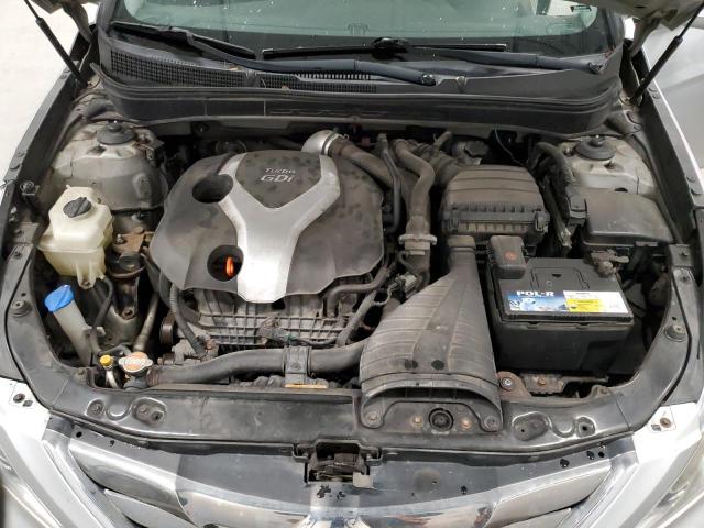 5NPEC4AB3BH177720 - 2011 HYUNDAI SONATA SE SILVER photo 11