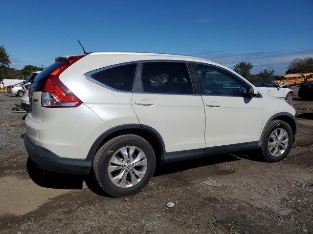 5J6RM4H73CL043992 - 2012 HONDA CR-V EXL WHITE photo 3