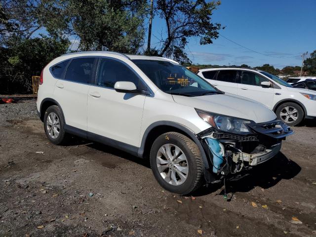 5J6RM4H73CL043992 - 2012 HONDA CR-V EXL WHITE photo 4